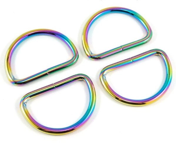 D-rings: 1 1/2 D-rings: 1 1/2