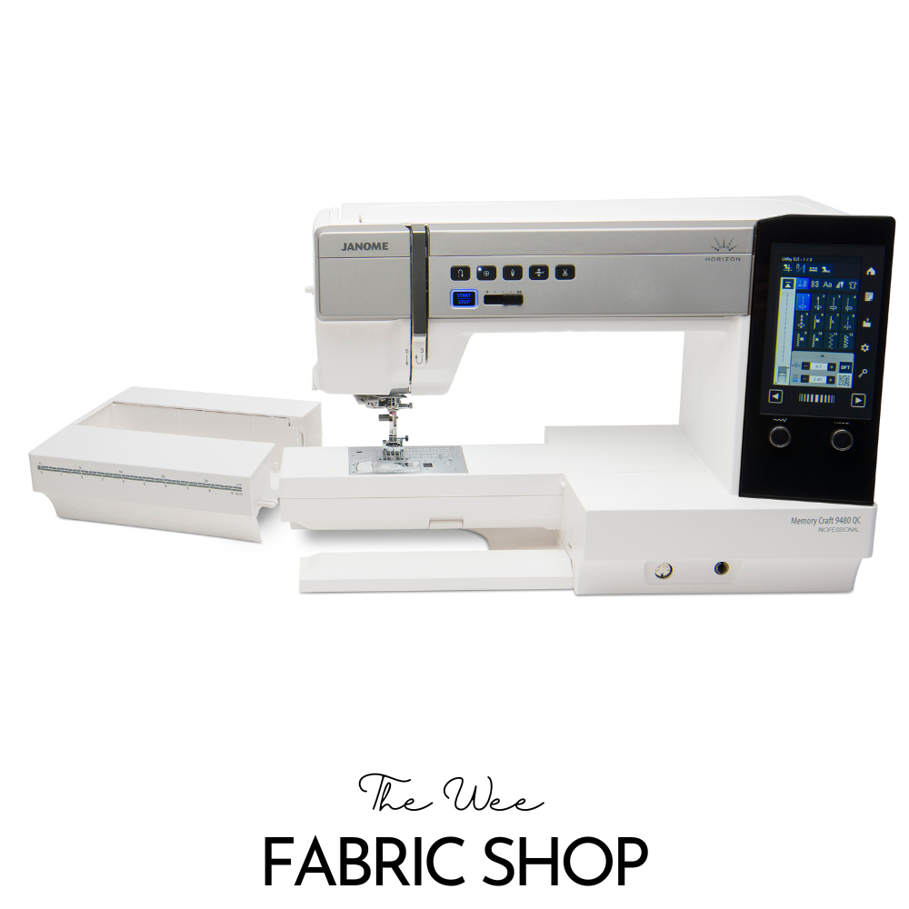 Janome Memory Craft 9480 QC Professional Special Offer The Wee